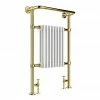 JTP Grosvenor Antique Brass 963 x 673mm Traditional Heated Towel Radiator -Radiators Shop GRO963G P