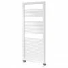 Asquiths Mineral White H1200 x W500mm Round Tube Vertical Radiator - HEA0101 -Radiators Shop HEA0101 p