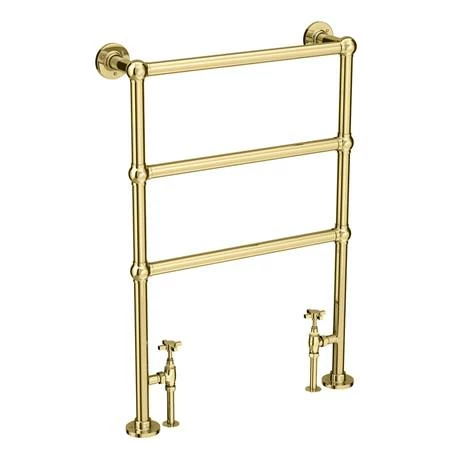 Hamilton Traditional Vintage Gold 966 x 673 Floor Mounted Towel Rail 4 Hamilton Traditional Vintage Gold 966 x 673 Floor Mounted Towel Rail - Image 2
