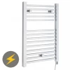 Hudson Reed 690 x 500mm Electric Square Heated Towel Rail - Chrome - HL150