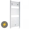 Hudson Reed 1110 x 500mm Electric Square Heated Towel Rail - Chrome - HL151