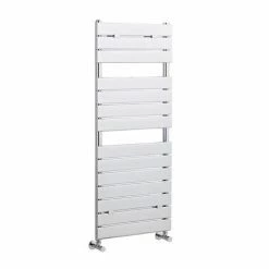 Hudson Reed Flat Panel Designer Radiator 1213 x 500mm - Chrome - HL335