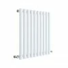 Hudson Reed Revive 600 x 586mm Horizontal Single Panel Radiator - Gloss White - HL338 -Radiators Shop HL338 P