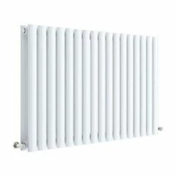 Hudson Reed Revive 600 x 992mm Horizontal Double Panel Radiator - Gloss White - HL339D