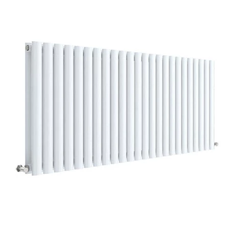 Hudson Reed Revive 600 x 1398mm Horizontal Double Panel Radiator - Gloss White - HL340D 3 Hudson Reed Revive 600 x 1398mm Horizontal Double Panel Radiator - Gloss White - HL340D