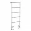 Hudson Reed Countess Floor Mounted Towel Rail 1550 x 600mm - Chrome - HL355 -Radiators Shop HL355 P