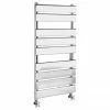 Hudson Reed - Piazza 9 Bar Heated Towel Rail 500 x 950mm - Chrome - HL382