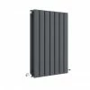 Hudson Reed Sloane 600 x 412mm Horizontal Double Panel Radiator - Anthracite - HLA54D -Radiators Shop HLA54D P