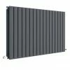 Hudson Reed Sloane 600 x 992mm Horizontal Double Panel Radiator - Anthracite - HLA56D