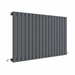 Hudson Reed Sloane 600 x 992mm Horizontal Single Panel Radiator - Anthracite - HLA56
