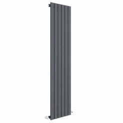 Hudson Reed Sloane Single Panel Designer Radiator 1500 x 354mm - Anthracite - HLA71