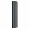 Hudson Reed Sloane Double Panel Designer Radiator 1500 x 354mm - Anthracite - HLA73 -Radiators Shop HLA73 P