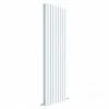 Hudson Reed Sloane 1800 x 528mm Vertical Double Panel Radiator - Satin White - HLW47D