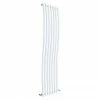Hudson Reed Revive Wave 1785 x 413mm Designer Radiator - Gloss White - HLW95 -Radiators Shop HLW95 P