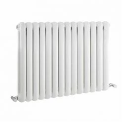 Nuie - Salvia Double Panel Radiator - 635 x 853mm - White - HSA004