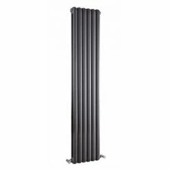 Nuie - Salvia Double Panel Radiator - 1800 x 377mm - Anthracite - HSA005