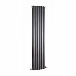 Nuie - Salvia Double Panel Radiator - 1500 x 377mm - Anthracite - HSA006