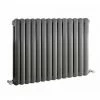 Nuie - Salvia Double Panel Radiator - 635 x 853mm - Anthracite - HSA008 -Radiators Shop HSA008 p