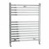 Lindley Straight Heated Towel Rail - W500 x H690mm - Chrome