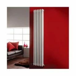 Hudson Reed Colosseum Triple Column Radiator 1500 x 287mm - White - HX308 -Radiators Shop HX308 d2 375