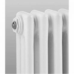 Hudson Reed Colosseum Triple Column Radiator 1800 x 287mm - White - HX311 -Radiators Shop HX312 D1N 460