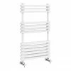 Keswick 500 x 832 Cast Iron Style Traditional White Towel Rail -Radiators Shop KESWHT85 n p