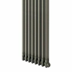 Keswick 1800 x 372mm Raw Metal (Lacquered) 2 Column Radiator -Radiators Shop KRW2C803 d2 460