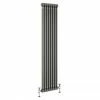 Keswick 1800 x 372mm Raw Metal (Lacquered) 2 Column Radiator -Radiators Shop KRW2C803 p1