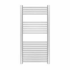 Cube Heated Towel Rail - Chrome (600 x 1100mm) -Radiators Shop KUB612C d2 460