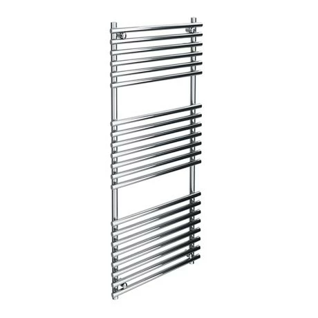 Luca Designer Heated Towel Rail 400 x 1200mm - Chrome 3 Luca Designer Heated Towel Rail 400 x 1200mm - Chrome