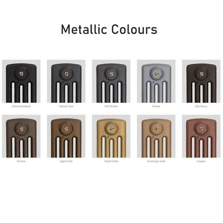 Paladin - Oxford 3 Column Radiator - 470mm Height - Various Width and Colour Options 4 Paladin - Oxford 3 Column Radiator - 470mm Height - Various Width and Colour Options - Image 2