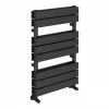 Milan Anthracite 800 x 500mm Double Panel Heated Towel Rail -Radiators Shop MIL85D2 np