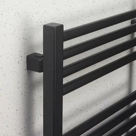 Crosswater MPRO 480 x 1380mm Heated Towel Rail - Matt Black - MP48X1380MB 4 Crosswater MPRO 480 x 1380mm Heated Towel Rail - Matt Black - MP48X1380MB - Image 2