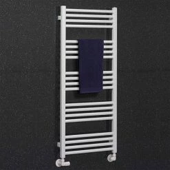 Crosswater MPRO 480 x 1140mm Heated Towel Rail - Matt White - MP48X1140MW