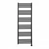 Crosswater MPRO 480 x 1380mm Electric Only Towel Rail - Matt Black - MP48X1380MBELEC -Radiators Shop MP48X1380MBELEC P