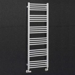 Crosswater MPRO 480 x 1380mm Heated Towel Rail - Matt White - MP48X1380MW