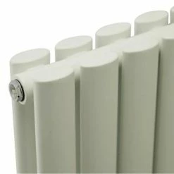 Nuie - Ricochet Double Panel Radiator - 1750 x 354mm - White - MTY082 -Radiators Shop MTY083 D1N 460