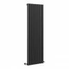 Monza 1600 x 475 Vertical Venetian Style Anthracite Designer Radiator -Radiators Shop MZV16475AN P1