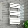 Monza 500 x 850mm Venetian Style White Designer Towel Rail