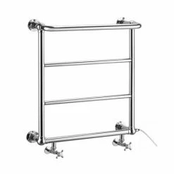 Maine Traditional Towel Rail with Connection for Heating Element
