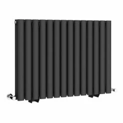 Metro Horizontal Radiator - Anthracite - Double Panel (600mm High)