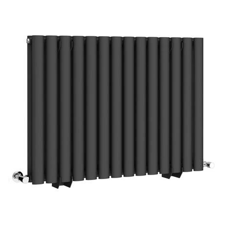Metro Horizontal Radiator - Anthracite - Double Panel (600mm High) 3 Metro Horizontal Radiator - Anthracite - Double Panel (600mm High)