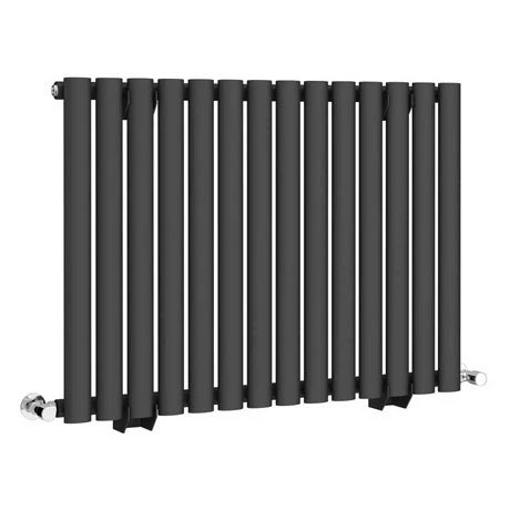 Metro Horizontal Radiator - Anthracite - Single Panel (600mm High) 3 Metro Horizontal Radiator - Anthracite - Single Panel (600mm High)