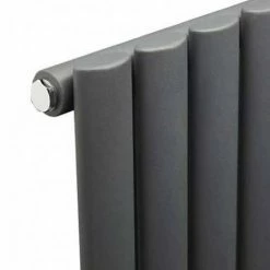 Metro Horizontal Radiator - Anthracite - Single Panel (600mm High) 7 Metro Horizontal Radiator - Anthracite - Single Panel (600mm High) -Radiators Shop Metro Horizontal Radiator Anthracite Single Panel d1 460