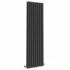 Metro Vertical Radiator - Anthracite - Double Panel (1800mm High) -Radiators Shop Metro Vertical Radiator Anthracite Double Panel 1800mm High p