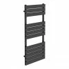 Milan Heated Towel Rail H1200mm x W490mm Anthracite 2 Milan Heated Towel Rail H1200mm x W490mm Anthracite -Radiators Shop Milan Heated Towel Rail H1200mm x W490mm Anthracite n p