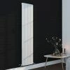 Nova White Vertical Single Panel Aluminium Radiator 1800 x 375mm (4 Section) -Radiators Shop NVAL34SW p
