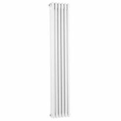 Old London - White Clarendon Radiator - 1500 x 291mm - LDR014