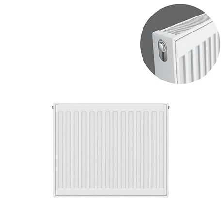 Type 21 H500 x W500mm Double Panel Single Convector Radiator - P505K 3 Type 21 H500 x W500mm Double Panel Single Convector Radiator - P505K
