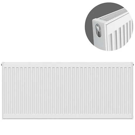 Type 21 H500 x W1100mm Double Panel Single Convector Radiator - P511K 3 Type 21 H500 x W1100mm Double Panel Single Convector Radiator - P511K